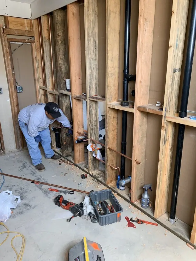 Commercial rough-in plumbing for Water Heater Replacement in Shorewood